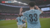 4分钟两连击！奥赖利头球破门梅开二度！曼城2-0领先枪手！