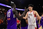 杨瀚森新秀赛季最高9分5板2帽 马卢阿奇今日单场12分9板3帽
